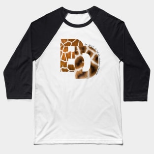 I'm kind of a big deal, wild, adventurer and fascinating, wild, outdoor, adventurer, animal print Baseball T-Shirt